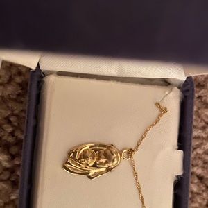 Gold plated necklace